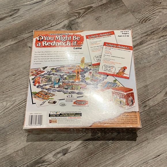 Jeff Foxworthy's YOU MIGHT BE A REDNECK IF Game Board Game-Complete Sealed Game - Picture 2 of 2